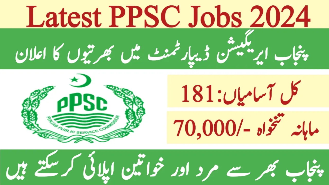 Punjab Irrigation Department Jobs 2024