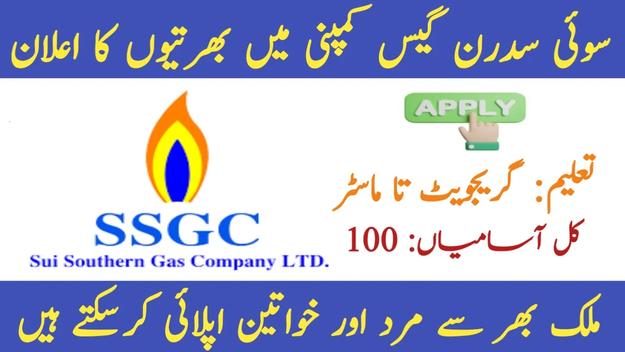 Sui Southern Gas Company Jobs 2024