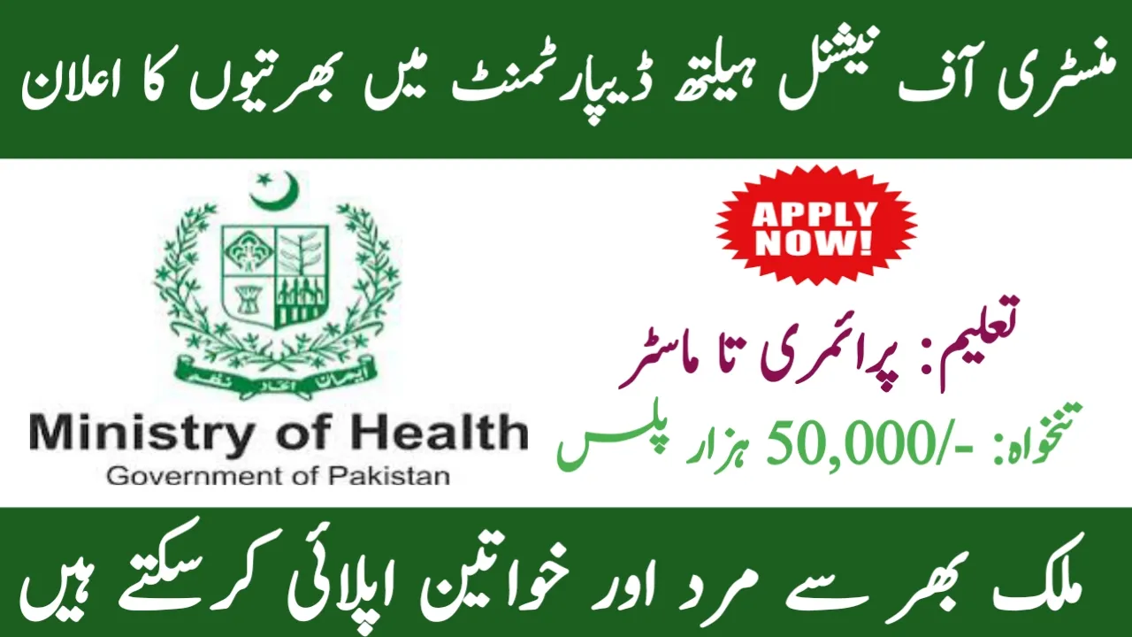 Ministry of National Health Services Jobs