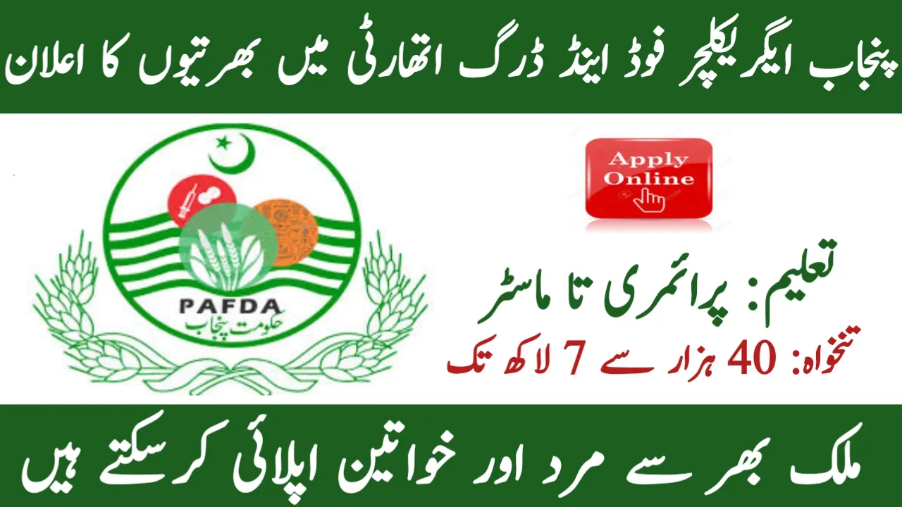 PAFDA Jobs 2025
