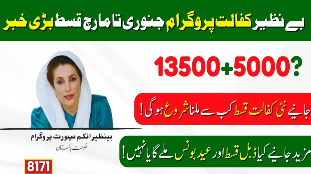 New Payment Update Benazir Kafalat Program