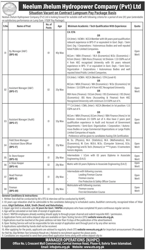 WAPDA Careers