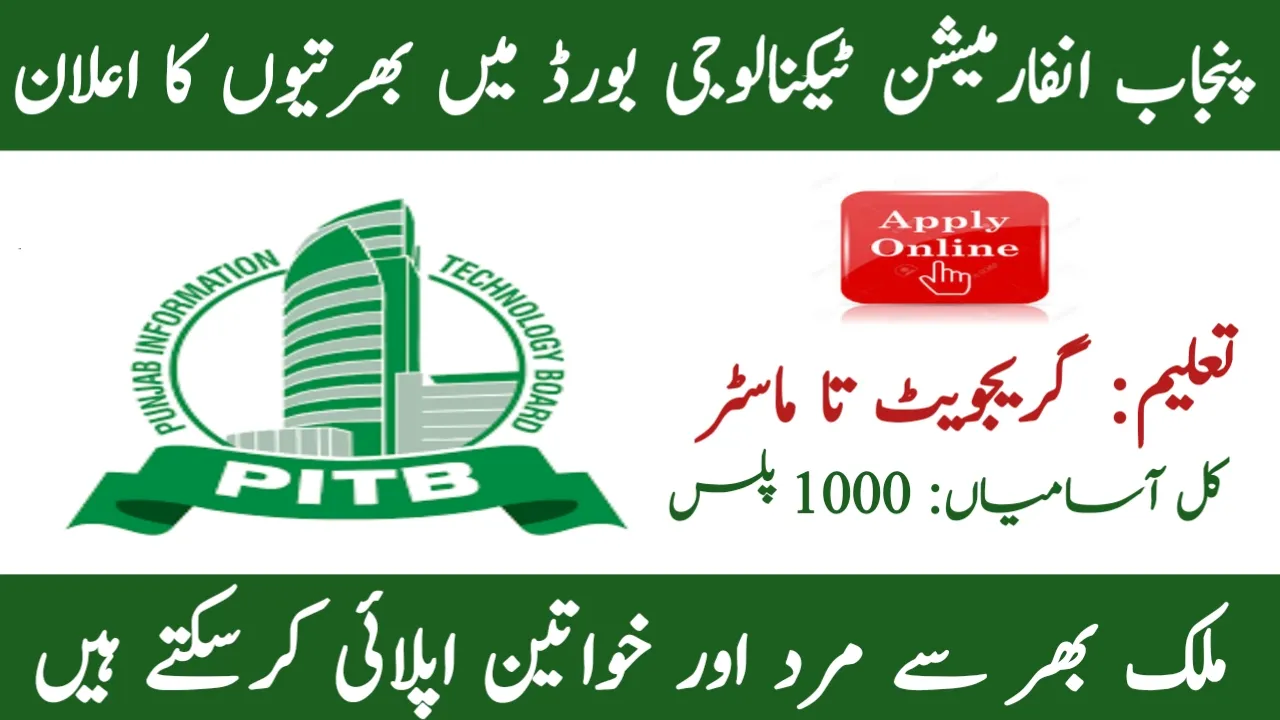 PITB Careers 2025