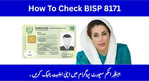 How to Check BISP 8171 Status Online in 2025