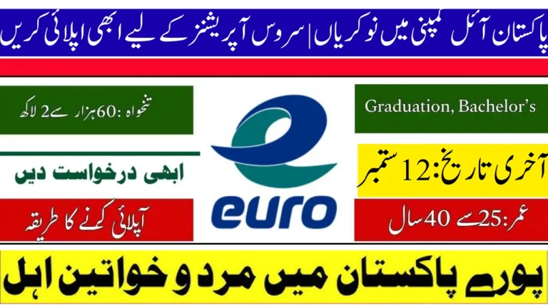 MTO Euro Oil Pakistan Jobs