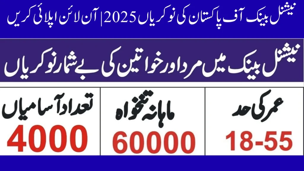 National Bank of Pakistan Jobs