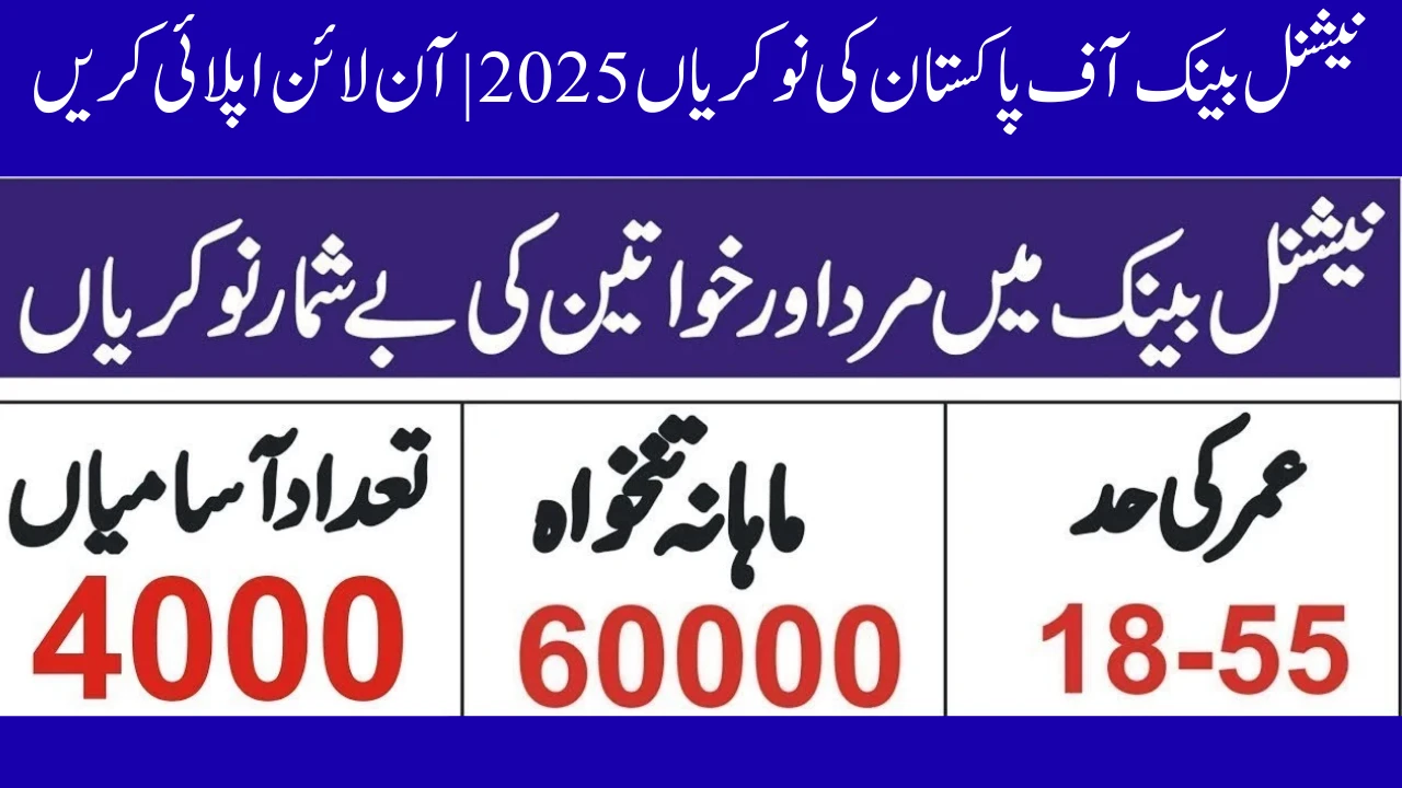 National Bank of Pakistan Jobs