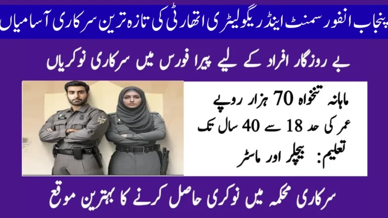 Punjab PERA Jobs