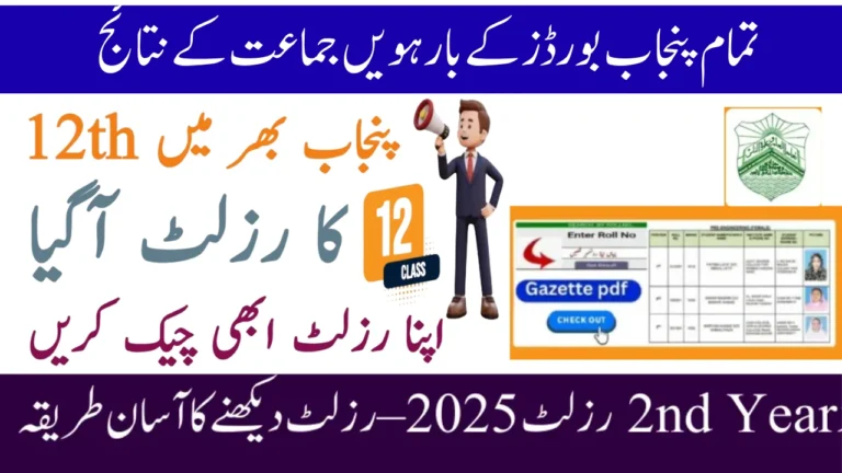 12th Class Result 2025