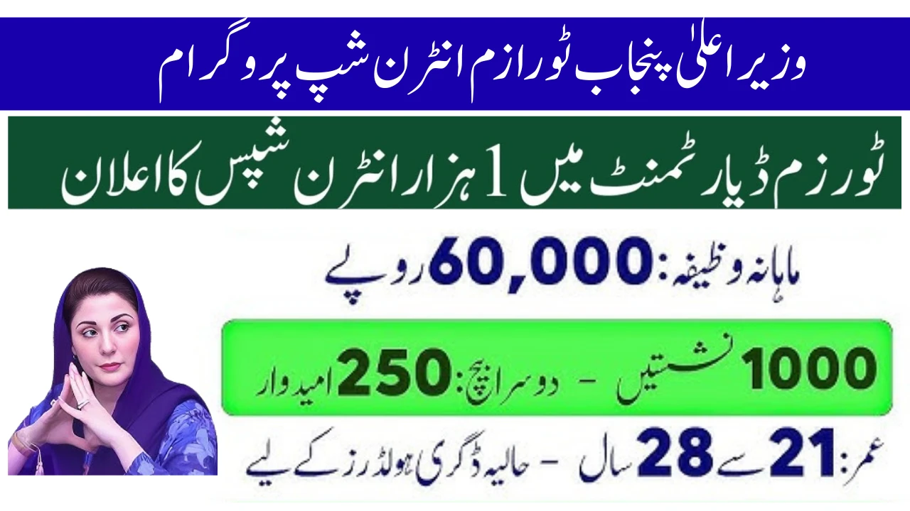 CM Punjab Tourism Internship Program