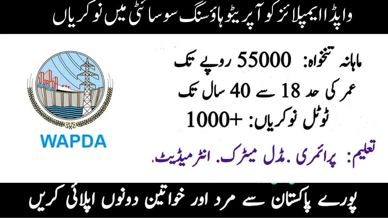 Rahil Raza Wapda Wapda Employees Cooperative Housing Society Jobs 2026