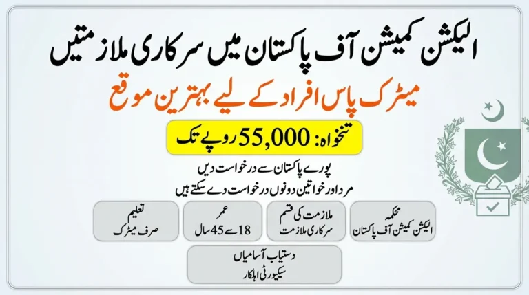 ECP Security Personnel Jobs 2026 Pakistan – Online Apply Guide (BS-07, 20 Vacancies)