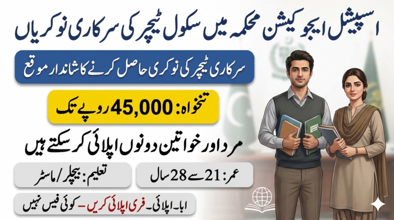 🔥 Special Education Department Jobs 2026 – STI Teaching Interns in Nankana Sahib (Apply Now)