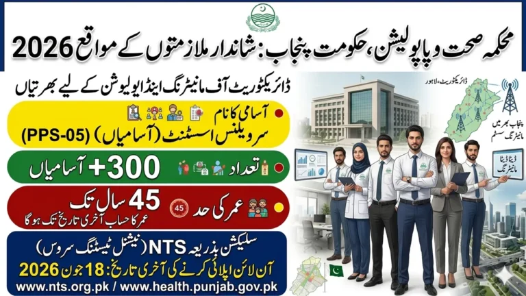 Health & Population Department Punjab Jobs
