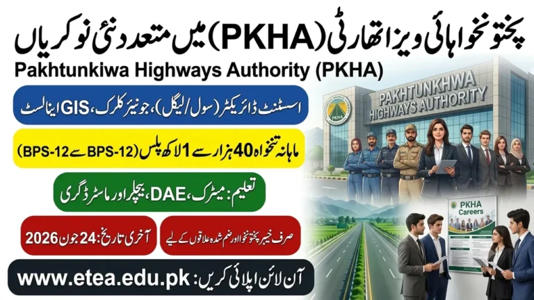 Pakhtunkhwa Highways Authority PKHA Jobs