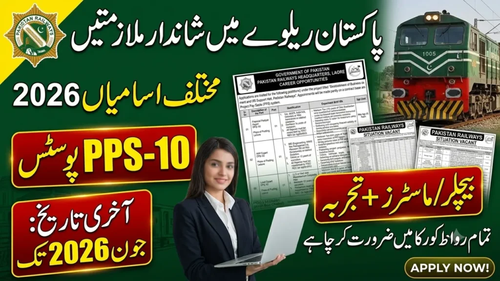 Pakistan Latest Railways Jobs 2026