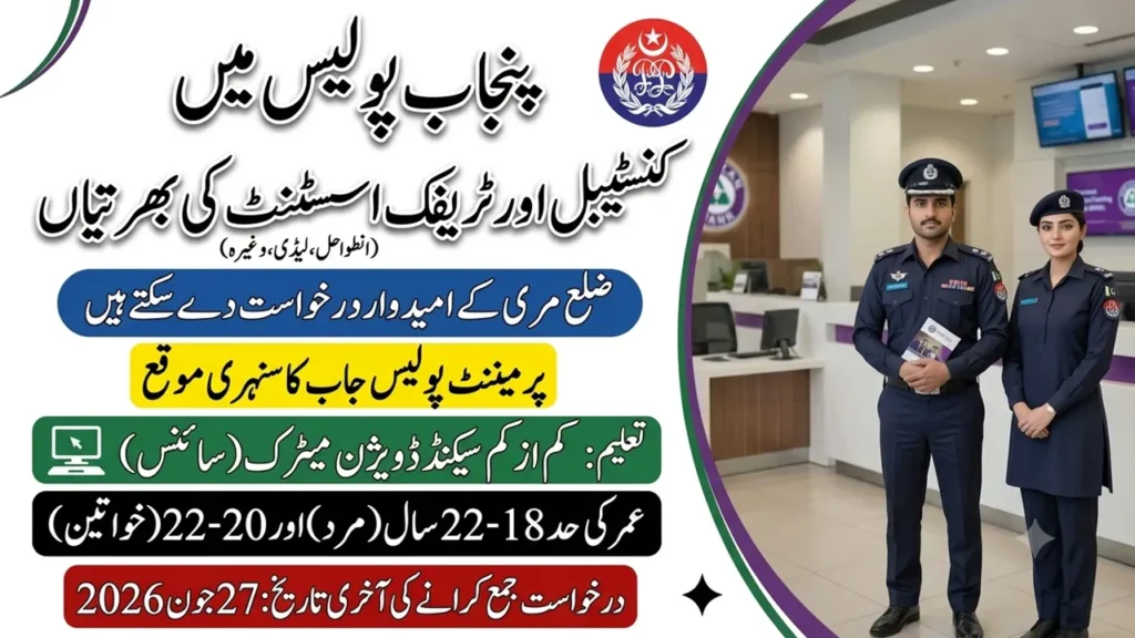 Punjab Police Constable Jobs 2026