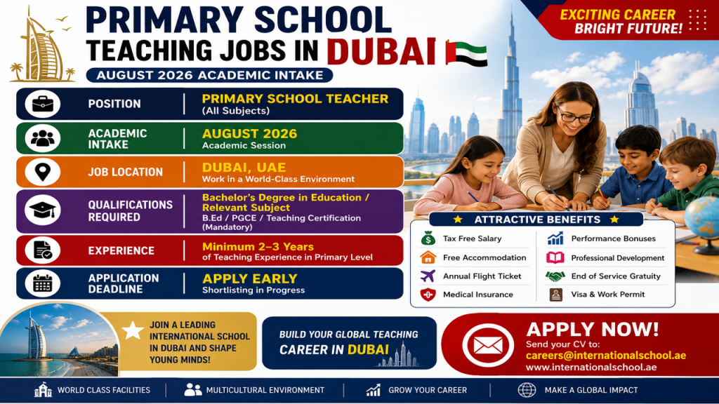 Comprehensive Guide to Primary School Teaching Jobs