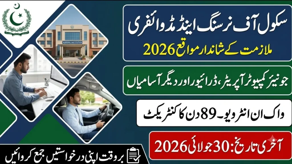 School of Nursing & Midwifery Jobs 2026