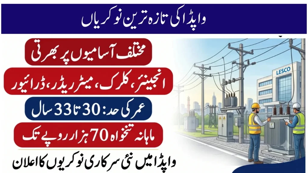 WAPDA Latest Jobs