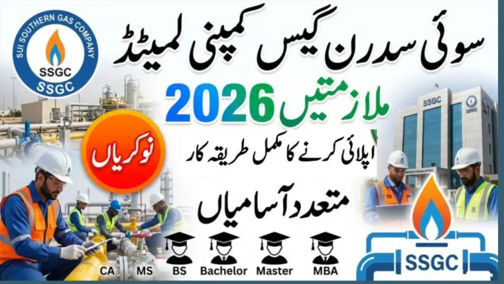 SSGC Jobs 2026