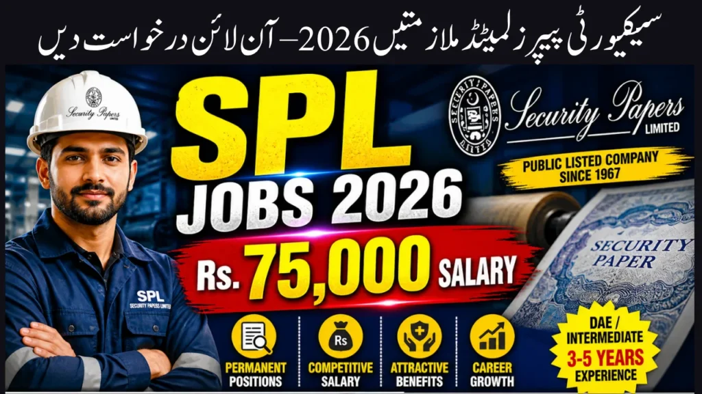 Security Papers Limited Jobs 2026