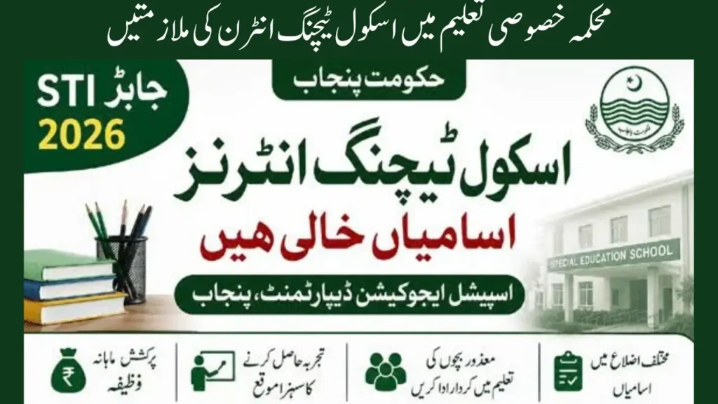 Special Education Department Jobs Rawalpindi